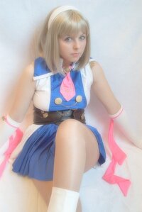 Cosplay - Francesca Dani Italian - Soul Calibur Sophitia Sweet & Innocent In Tights 003.jpg