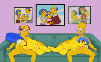 1513095 - HomerJySimpson Homer_Simpson Kirk_Van_Houten Luann_Van_Houten Marge_Simpson Milhouse...gif