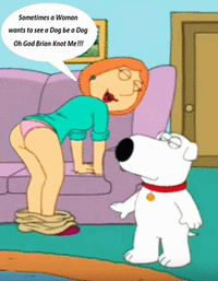 Lois Griffin & Brian 5d4534d619ee6057554dd352ba419cd7.gif
